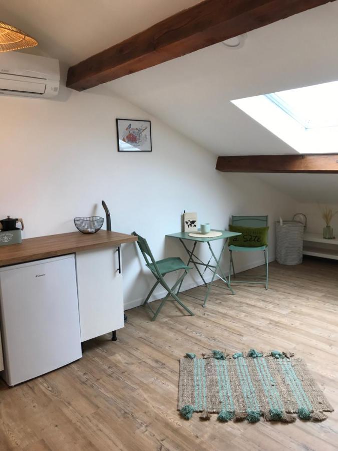 Chaleureux Studio Mansarde - Coeur De Ville De Sète Exterior foto